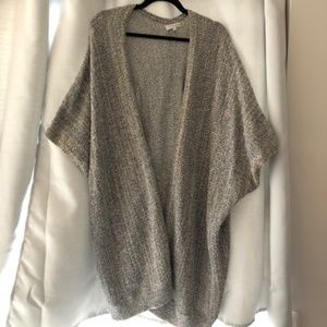 Knit cape from Aritzia